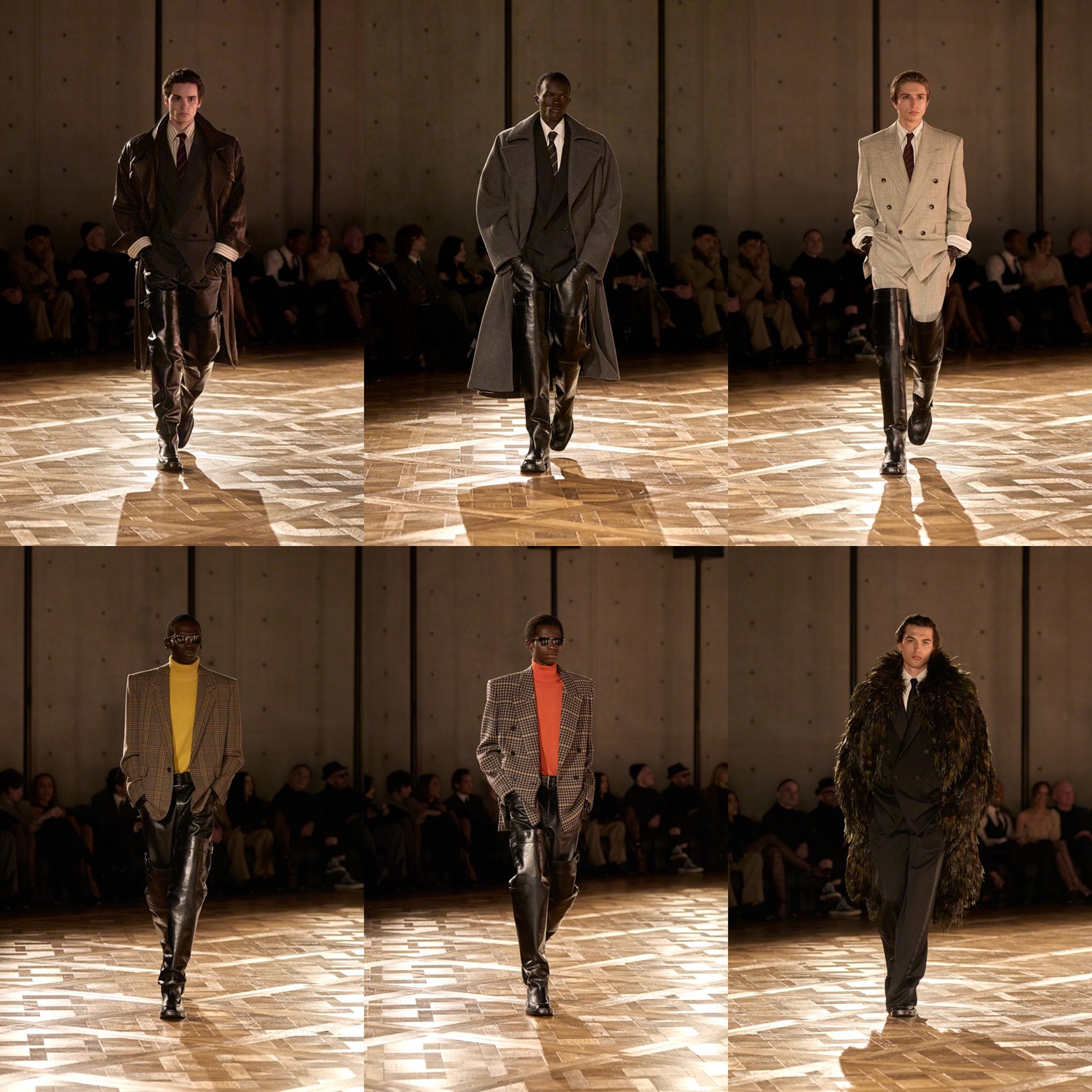 생 로랑 2025 FW 맨즈 컬렉션